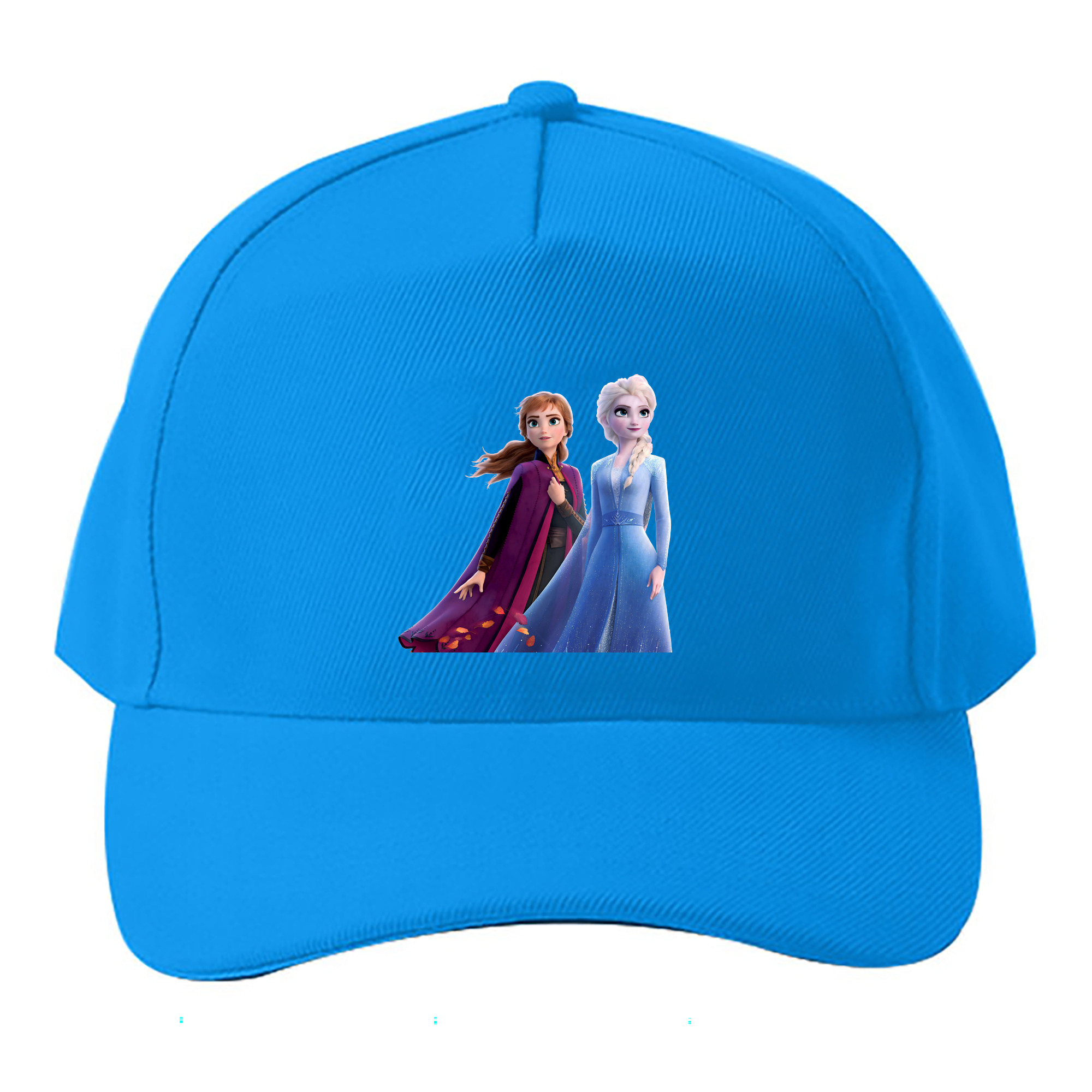 （画像用） アナと雪の女王 アンナ エルサ Frozen Anna Elsa ベースボールキャップ 綿100％ 男女兼用 帽子 スポーツ